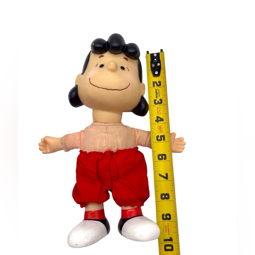 Vintage Peanuts Lucy Doll 10" 1952, 1966 Peanuts  United features syndicate - Picture 5 of 9